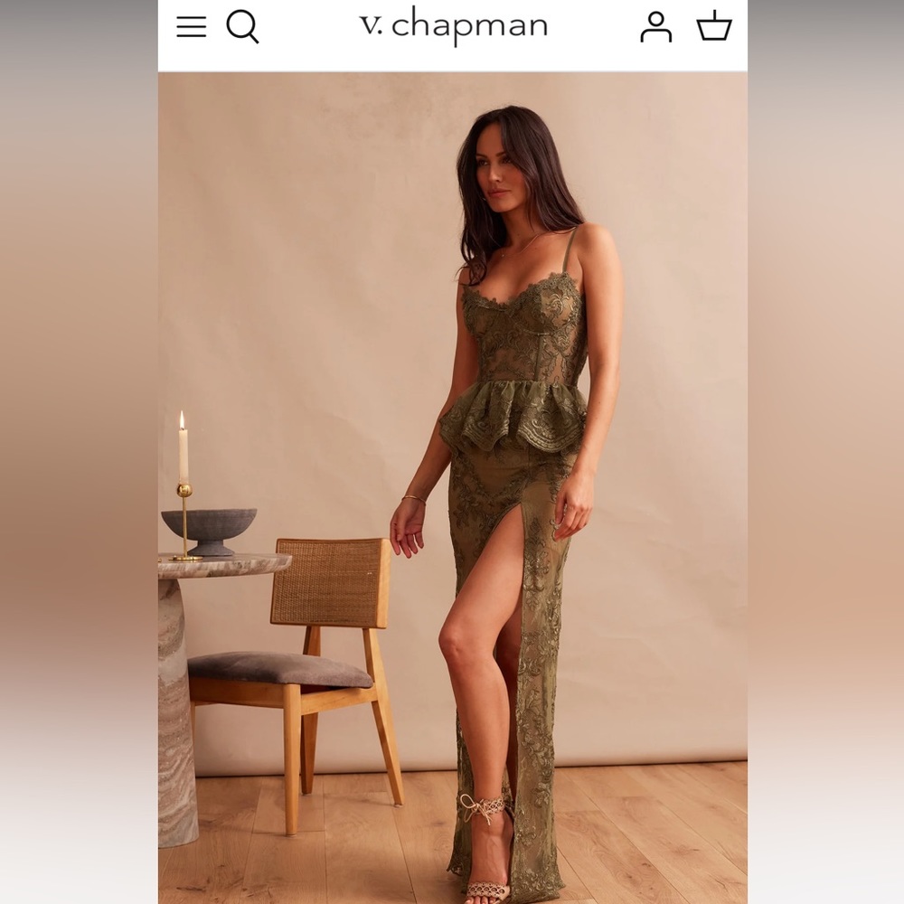 VChapman Ophelia Dress Olive